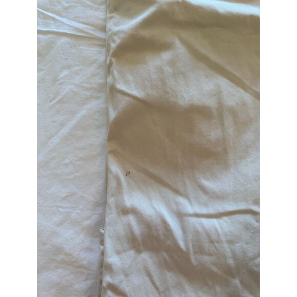 Peter Millar Cream Crown Flat Front Classic Fit Trouser Sz 36x34 Pima Cotton - Picture 7 of 7